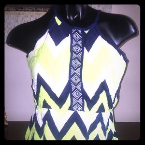 Blue and free sleeveless dress!